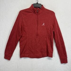 Johnnie-O Alabama Pullover Women's Red Medium Kennedy Half Zip Roll Tide